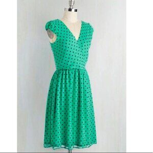 ModCloth Retro Polka Dot Dress